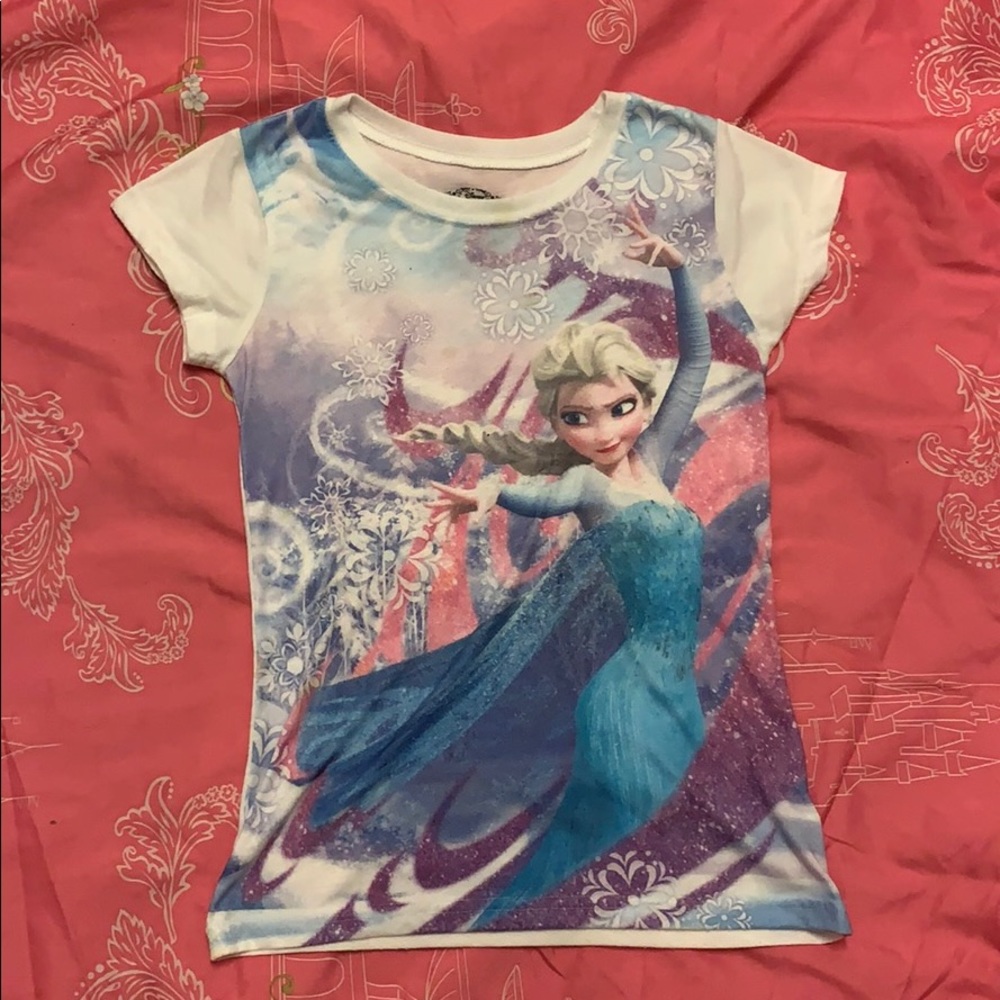 Girls Disney Elsa t shirt